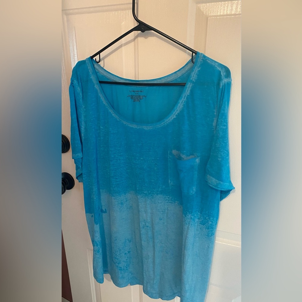 Lane Bryant Vibrant Blue Tee